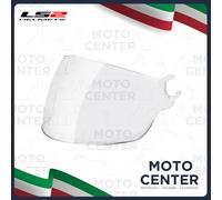 LS2 Helmets Visière longue pour OF558/OF562 – Transparente
