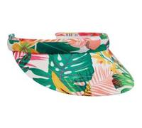Visière Multicolour Flower by Lipodo blanc-orange One Size
