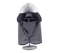 Visière Pare-Soleil pour Casque de Sécurité | Protection UV Fixée Au Casque pour Garde du Cou - Pare-Soleil Respirant Monté sur Casque pour Prévention des Coups de Chaleur sur Les