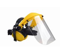 Visière polycarbonate avec protège oreilles OREGON - Q515062
