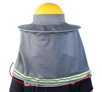 Visière pour Casque | Protège-Nuque pour Casque de Chantier | Accessoire de Haute Visibilité pour Travailleurs du Bâtiment