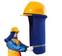 Visière rigide - Visière pare-soleil - Visière de cou - Tour de cou - Écharpe pour le visage - Protection de la nuque - Visière solaire pour travaux à haute température - Protection contre la chaleur