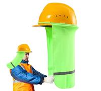 Visière rigide - Visière pare-soleil - Visière de cou - Tour de cou - Écharpe pour le visage - Protection de la nuque - Visière solaire pour travaux à haute température - Protection contre la chaleur