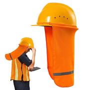 Visière rigide - Visière pare-soleil - Visière de cou - Tour de cou - Écharpe pour le visage - Protection de la nuque - Visière solaire pour travaux à haute température - Protection contre la chaleur