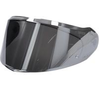 Visière SMK GULLWING avec préparation pinlock. argent miroir résistant aux rayures