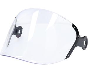 Visière SMK RETRO JET cadre transparent noir mat