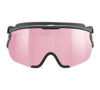 Masque Julbo Sniper Evo L noir avec verre à effet miroir Spectron 2 Polycarbonate rouge