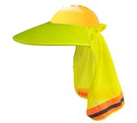 Visière solaire pour casque à bord complet, visière de protection respirante pour casque - Protection UV Réglage de la tension Protection au travail sur chantier