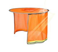 Visière solaire pour casque, bord intégral, protection UV, respirant | Protection solaire de construction pour chantiers, travaux de construction routière, couvreurs, peintres et entreprises