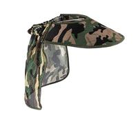 Visière solaire pour casque de sécurité à bord complet | Visière de protection respirante pour casque, protection UV, réglage de la tension, protection au travail sur chantier