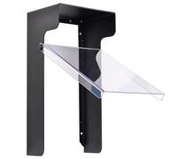 DELURA Visière Sonnette, Protection Sonnette Exterieur Pluie, Protection Sonnette Extérieure, Protection Interphone A