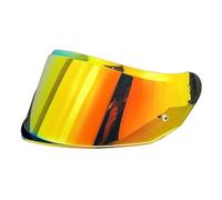 Visières de Casques de Moto, Protection antibuée, visière faciale(Tea Red)