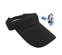 Visières de Pare Soleil pour le Femme et Homme, Visor Protection, Visiere Casquette Sport Chapeau Air Loisirs Hat Chapeaux de Anti-UV Visière pour Golf Tennis Running Vetement Jogging Sports - Lavable
