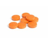 VISIO TECH - 20 pastilles de traçage jaune fluorescent pour repérage réseaux d’eau - Colorant effervescent facile à utiliser pour détection de fuites, canalisations, eaux usées & pluviales