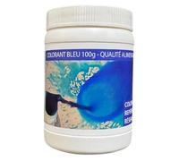VISIO TECH Colorant de repérage bleu - Pot de 100 g - Poudre soluble dans l’eau pour recherche de fuite, traçage de réseaux & usée - Colorant haute visibilité pour canalisation & tests d’étanchéité