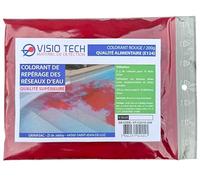 VISIO TECH - Colorant de repérage en poudre 200 g - Soluble dans l’eau - Traçage des réseaux d’eau, Recherche de fuites & Contrôles d’étanchéité - Haute visibilité