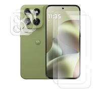 Visiodirect 2Verre trempé pour Motorola Moto G77/G67 5G + 2Verre caméra