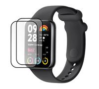 Visiodirect 2Verres trempé avec Bordures Noir pour Xiaomi Smart Band 9 Pro