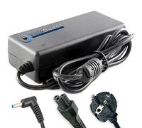 Visiodirect Alimentation Compatible avec Ordinateur Portable HP COMPAQ Pavilion 11-K107NF 14-R009NF 45W Adaptateur Chargeur 3,0mm 4,5mm 45W 19,50V 2,31A