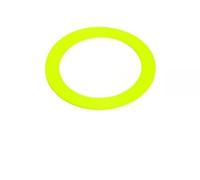 Visiodirect Anneau de jonglage de Couleur Jaune avec Un diamètre de 24 cm