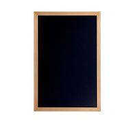 Visiodirect Ardoise Murale en Bois Teck Clair - 60 x 40 cm