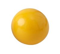 Visiodirect Balle de scène en PVC de Couleur Jaune avec diamètre de 70 mm