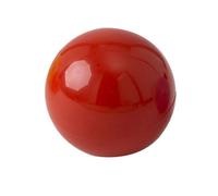 Visiodirect Balle de scène en PVC de Couleur Rouge avec diamètre de 70 mm
