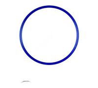 Visiodirect Cerceau Plat en polypropylène de Couleur Bleu, diamètre 60 cm