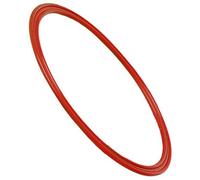 Visiodirect Cerceau Plat en polypropylène de Couleur Rouge diamètre70 cm