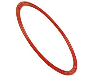 Visiodirect Cerceau Plat en polypropylène de Couleur Rouge diamètre70 cm