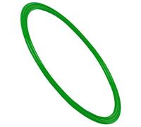 Visiodirect Cerceau Plat en polypropylène de Couleur Vert, diamètre 35 cm