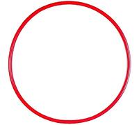 Visiodirect Cerceau Rond 65 cm en PEHD- Coloris Rouge