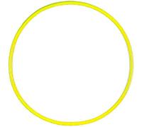 Visiodirect Cerceau Rond 85 cm en PEHD- Coloris Jaune