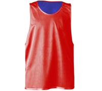 Visiodirect Chasuble alvéolée ajourée Reversible de Taille XXLarge, Couleur Rouge/Bleu