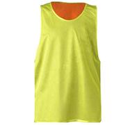 Visiodirect Chasuble Reversible Rugby, Taille XXlarge, Coloris Orange/Jaune, en Polyester
