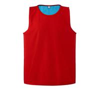 Visiodirect Chasuble Reversible Rugby, Taille XXXlarge, Coloris Rouge/Bleu, en Polyester
