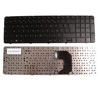 Visiodirect Clavier Français AZERTY pour Ordinateur Portable HP COMPAQ Pavilion G7T-1300 Noir