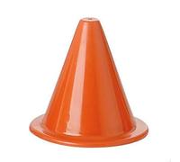 Visiodirect Cône de signalisation, cône d'entraînement Extra-Souple Orange Hauteur 18 cm
