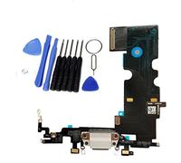 Visiodirect connecteur de Charge Micro et antenne GSM pour Iphone 8 Blanc