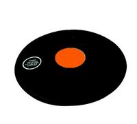 Visiodirect Disque à Lancer Coloris Orange -Poids 2 Kg - Diamètre : 225 mm