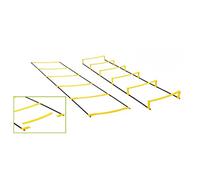 Visiodirect Echelle de Rythme combinée avec haie, Jaune