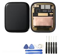 Visiodirect Ecran Complet Compatible avec Apple Watch Serie 7 45 mm 1,9" vitre Tactile + écran LCD + Kit Outils