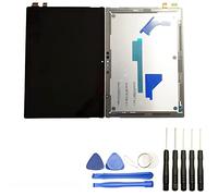 Visiodirect Ecran Complet Compatible avec Microsoft Surface Pro 6 1809 12.3" Noir vitre Tactile + écran LCD + Kit Outils