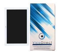 Visiodirect® Ecran Complet pour ASUS Zenpad 10 Z300M P00C 10.1" Tablette Blanche vitre Tactile + écran LCD
