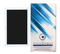 Visiodirect® Ecran Complet Pour Asus Zenpad 10 Z300m P01t 10.1" Tablette Blanche Vitre Tactile + Écran Lcd