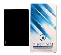 Visiodirect® Ecran Complet Pour Asus Zenpad 10 Z301m-1d008a P028 10.1" Tablette Noire Vitre Tactile + Écran Lcd