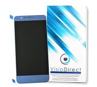 Visiodirect Ecran Complet pour Huawei Honor 8 Bleu téléphone Portable vitre Tactile + ecran LCD
