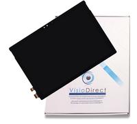 Visiodirect® Ecran Complet pour Microsoft Surface Pro 4 1724 12.3" Tablette Noire vitre Tactile + écran LCD