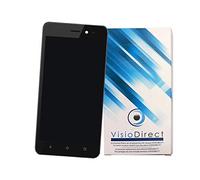 Visiodirect Ecran Complet pour WIKO Sunny 3 5" Rouge Ecran LCD + vitre Tactile Téléphone Portable