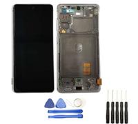 Visiodirect Ecran Complet sur châssis Compatible avec Samsung Galaxy S20 FE 5G SM-G781B Blanc Vitre Tactile + ecran LCD + Kit Outils